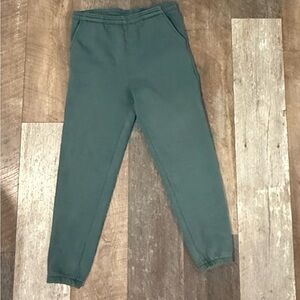 Women Teal Jogger Sweatpants